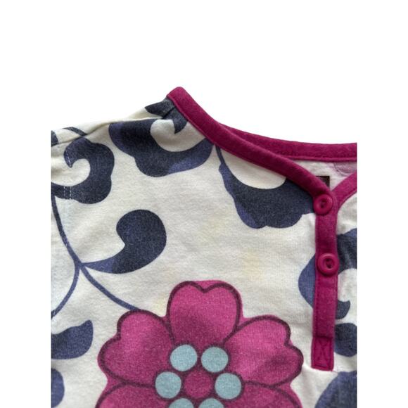 Tea Collection Floral Button Dress Size 2 - Picture 5 of 5